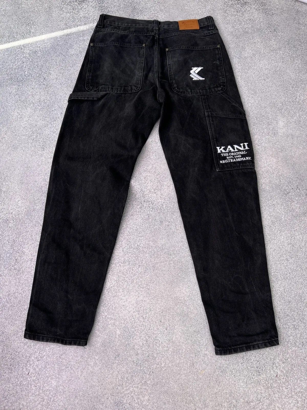 Karl Kani × Vintage Vintage Karl Kani rap embroidered black pants Size US 32 / EU 48 - 7 Thumbnail