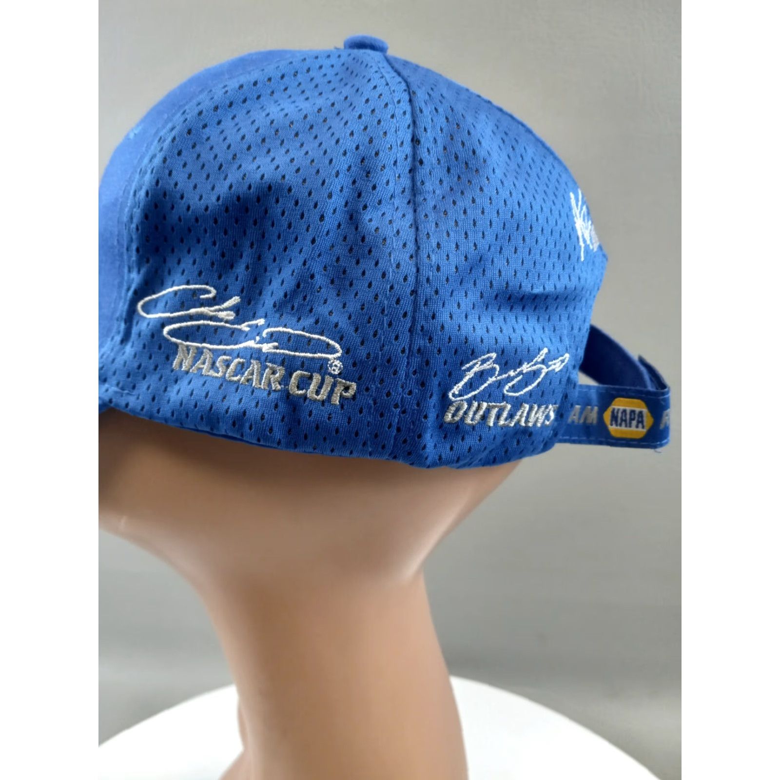 Vintage NAPA Racing Baseball Cap Men's Blue Hook & Loop Adjustable Strap Ball Hat Size ONE SIZE - 3 Thumbnail