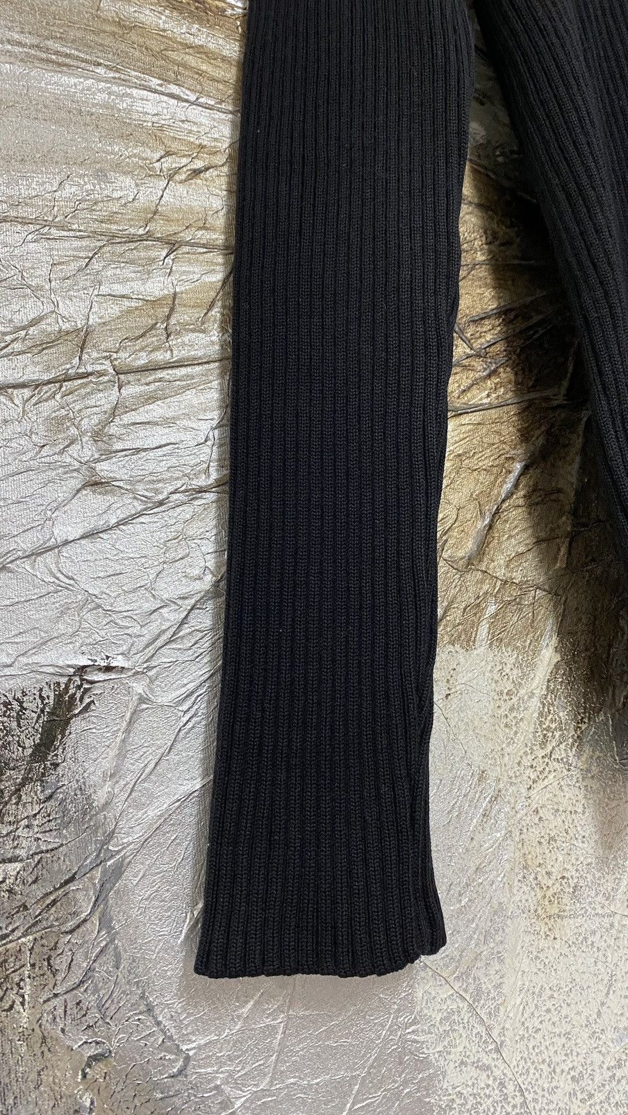 Celine Vintage 90s Celine Turtleneck Knitwear Sweater Size S / US 4 / IT 40 - 4 Thumbnail