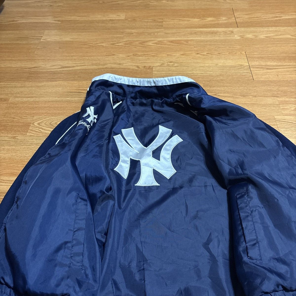 MLB NY Yankees Reversible Jacket XL Size US XL / EU 56 / 4 - 6 Thumbnail