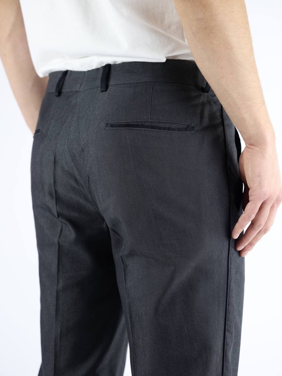 Hugo Boss HUGO BOSS Trouser pants in cotton and ramie Size US 32 / EU 48 - 6 Thumbnail