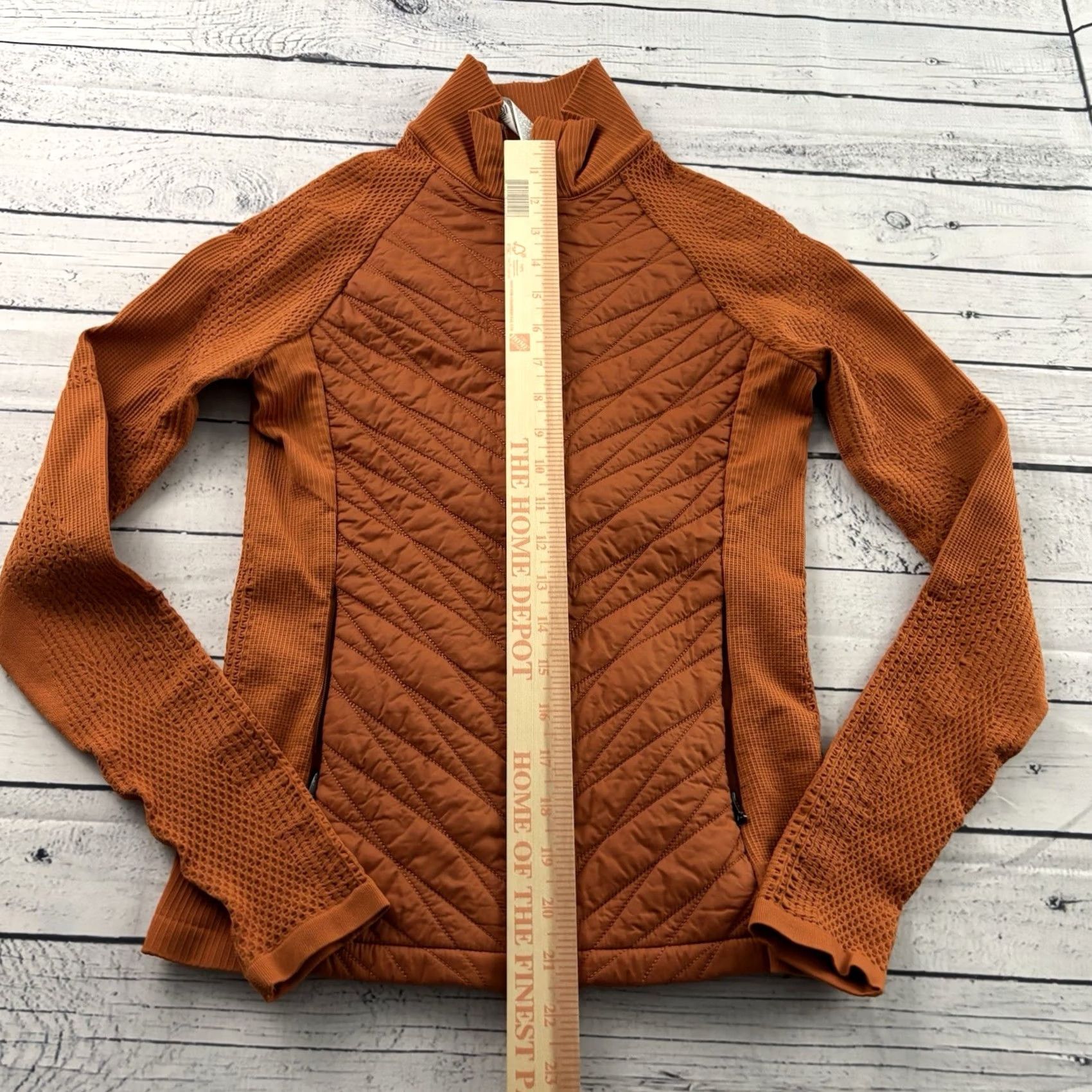 Athleta Athleta Flurry Force Insulated Primaloft Jacket 2.0 Women's XS Orange Size XS / US 0-2 / IT 36-38 - 2 Thumbnail