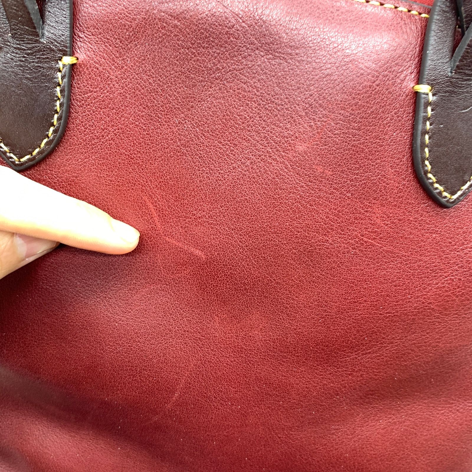 Dooney & Bourke Dooney & Bourke Florentine Leather Purse Small Heidi Satchel Size ONE SIZE - 6 Thumbnail