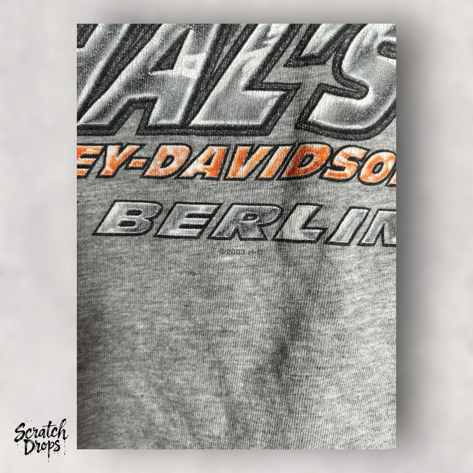 Harley Davidson Vintage Harley Davidson TShirt Y2K 2003 XL 100 Years Graphic Size US XL / EU 56 / 4 - 4 Thumbnail