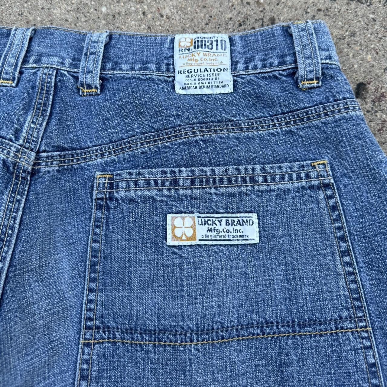 Lucky Brand × Vintage vintage jean shorts Size US 32 / EU 48 - 3 Thumbnail