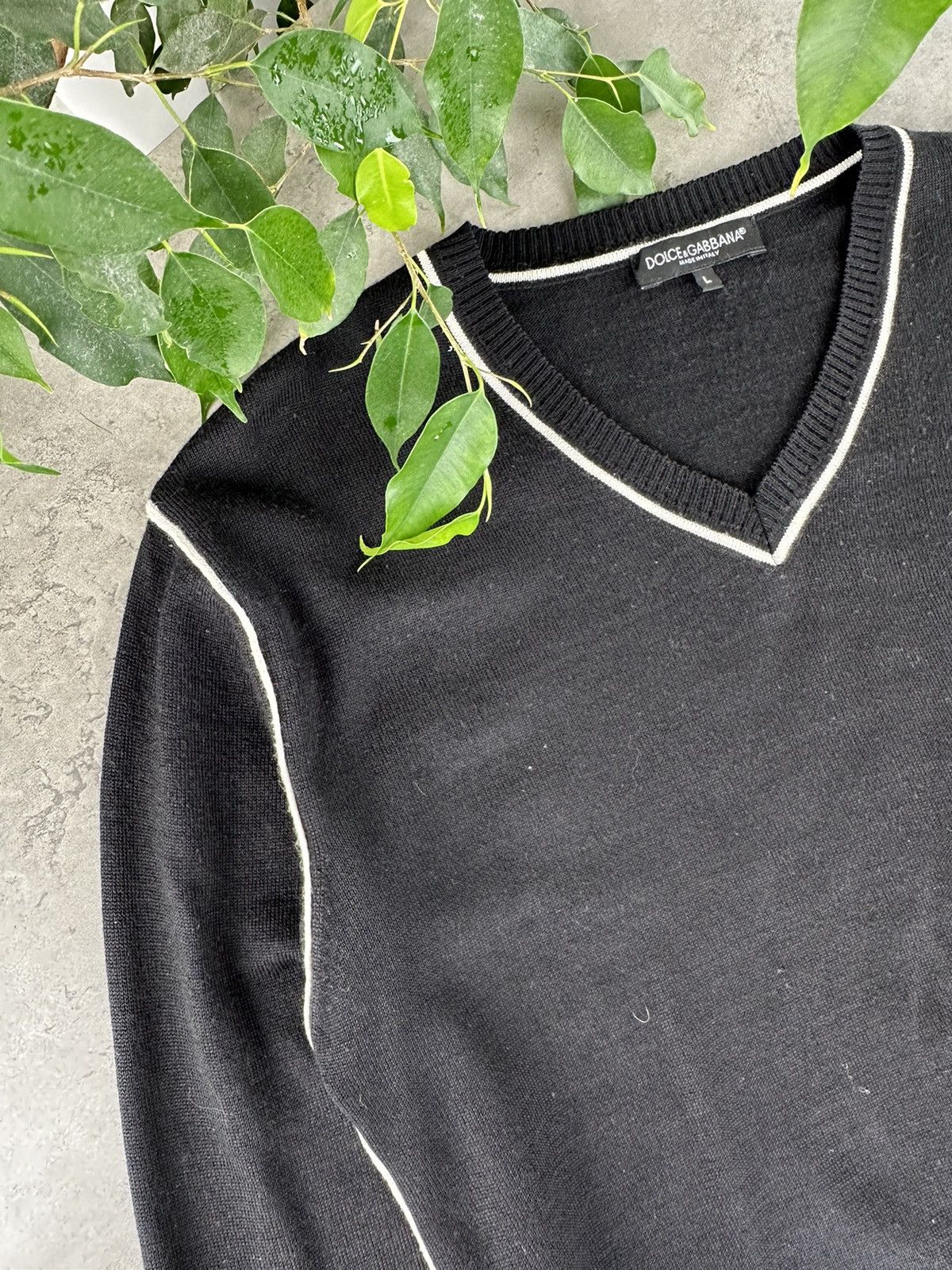 Dolce & Gabbana Dolce&Gabbana Vintage Sweater Size US L / EU 52-54 / 3 - 3 Thumbnail