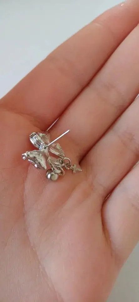 Jewelry Sweet Cute Bow Stud Earring Size ONE SIZE - 3 Thumbnail