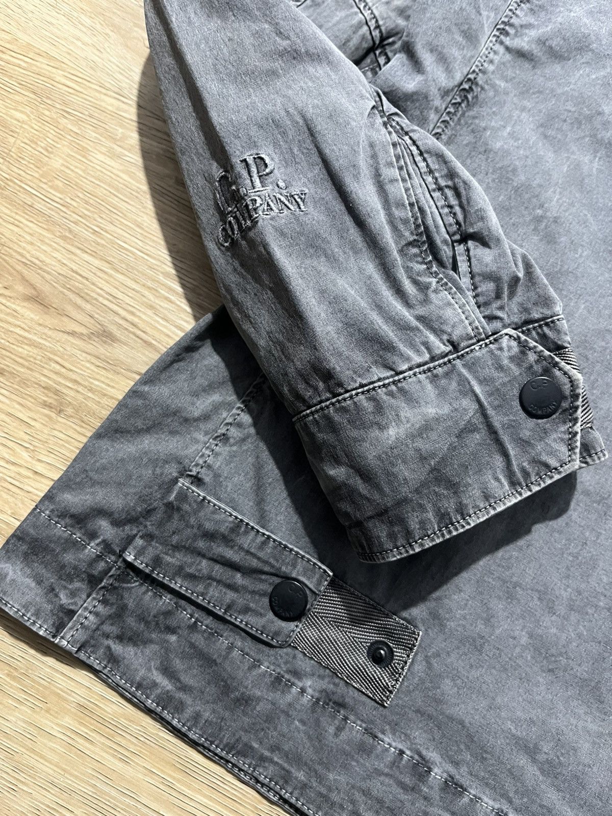 C.P. Company SS2014 CP Company Soft Shell Google Jacket black washed Size US M / EU 48-50 / 2 - 5 Thumbnail