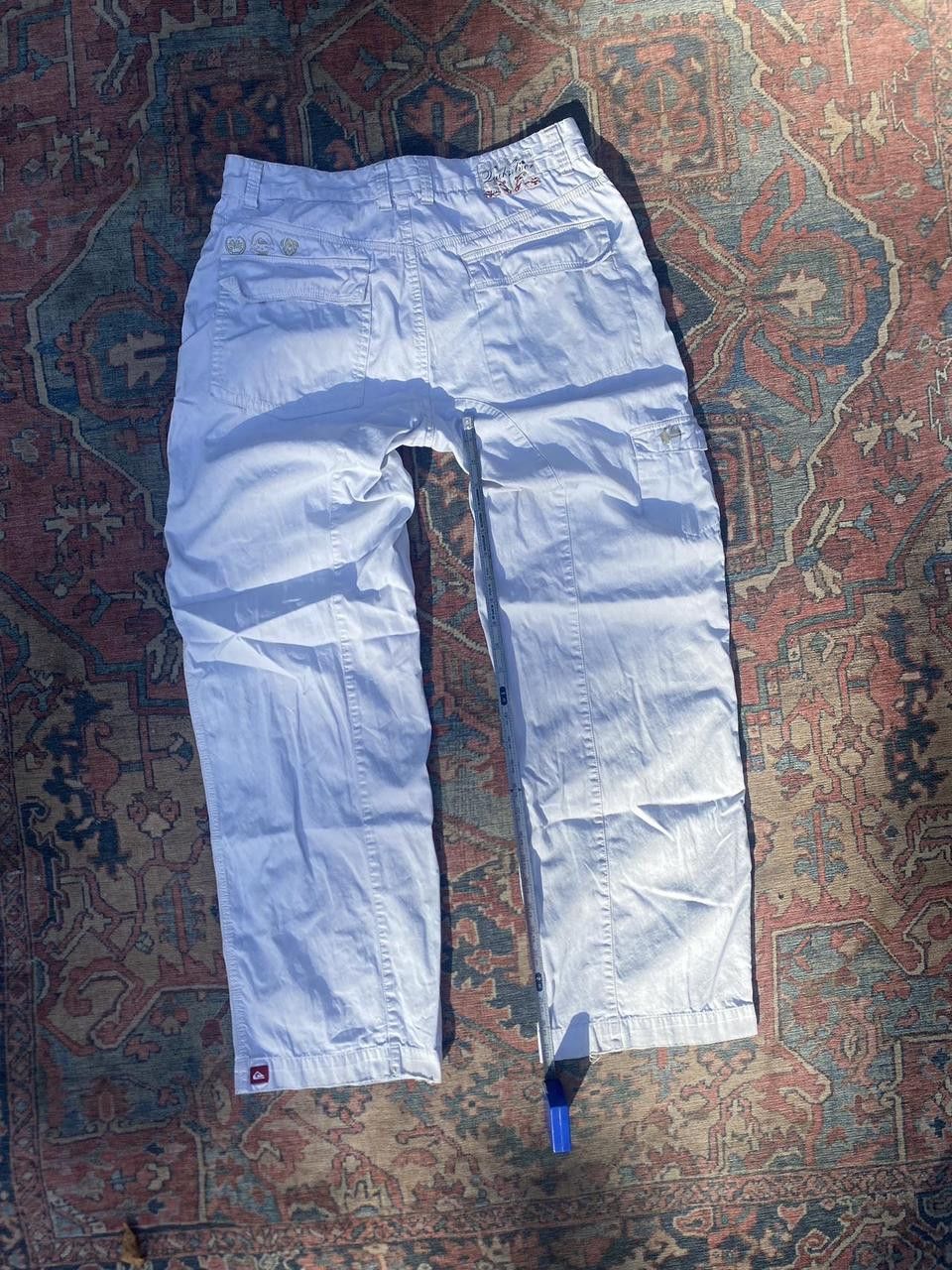 Quiksilver Rare 2000s 1of1 Quiksilver NFS Beige Cargos Hidden Pocket 32 Size US 32 / EU 48 - 7 Thumbnail