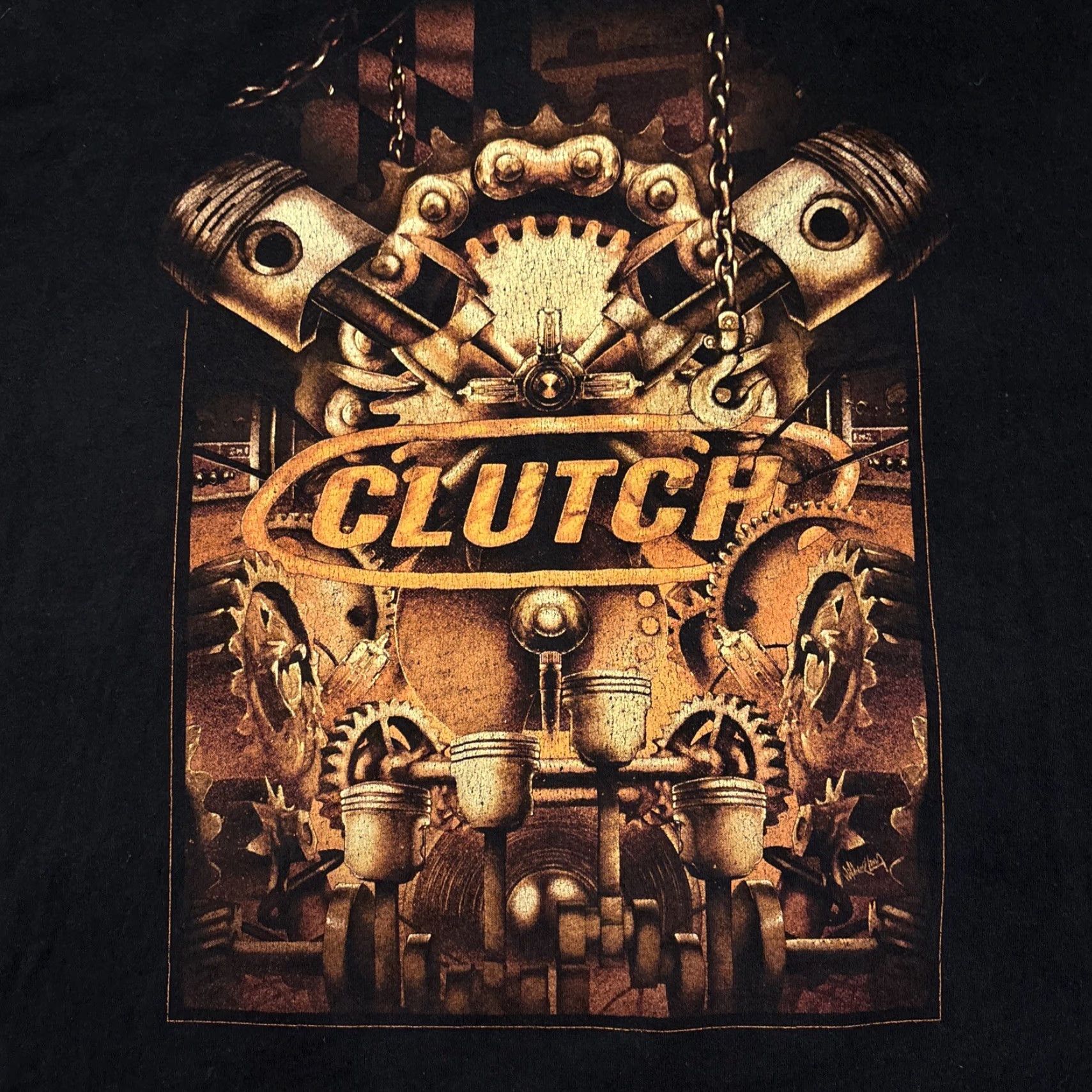 Next Level VINTAGE Clutch Shirt Black 2XL T-Shirt Next Level Men 90s Doom Saloon IV Concert Merch Mens Size US XXL / EU 58 / 5 - 2 Thumbnail