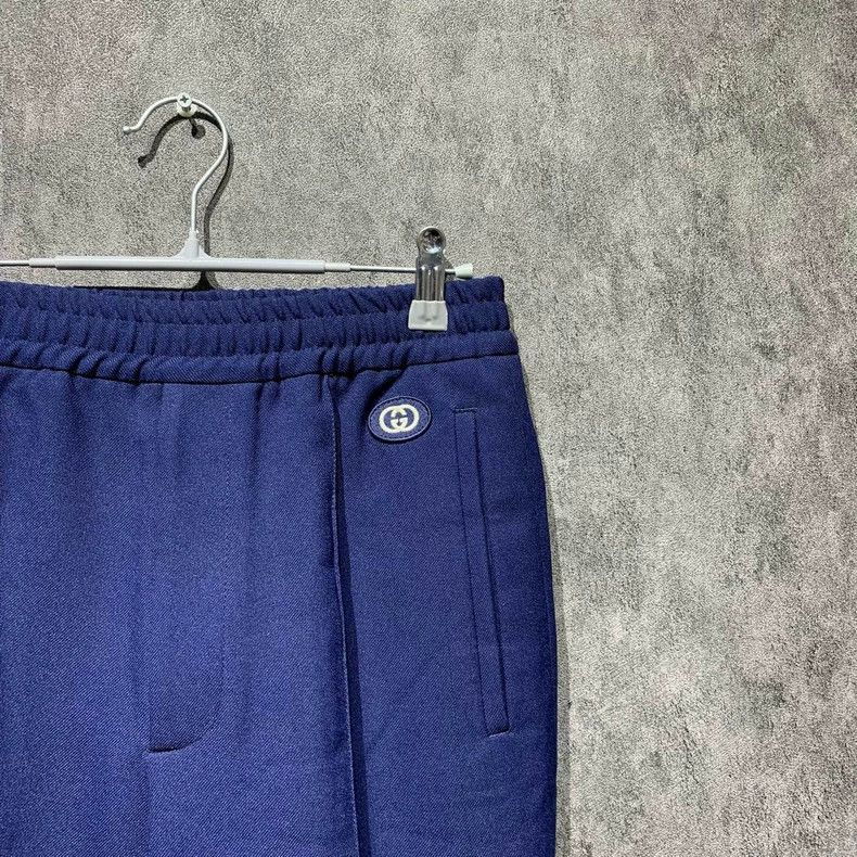 Gucci Gucci Size XS Double G embroidered logo trousers 2501-Nexta Size US 26 / EU 42 - 8 Thumbnail