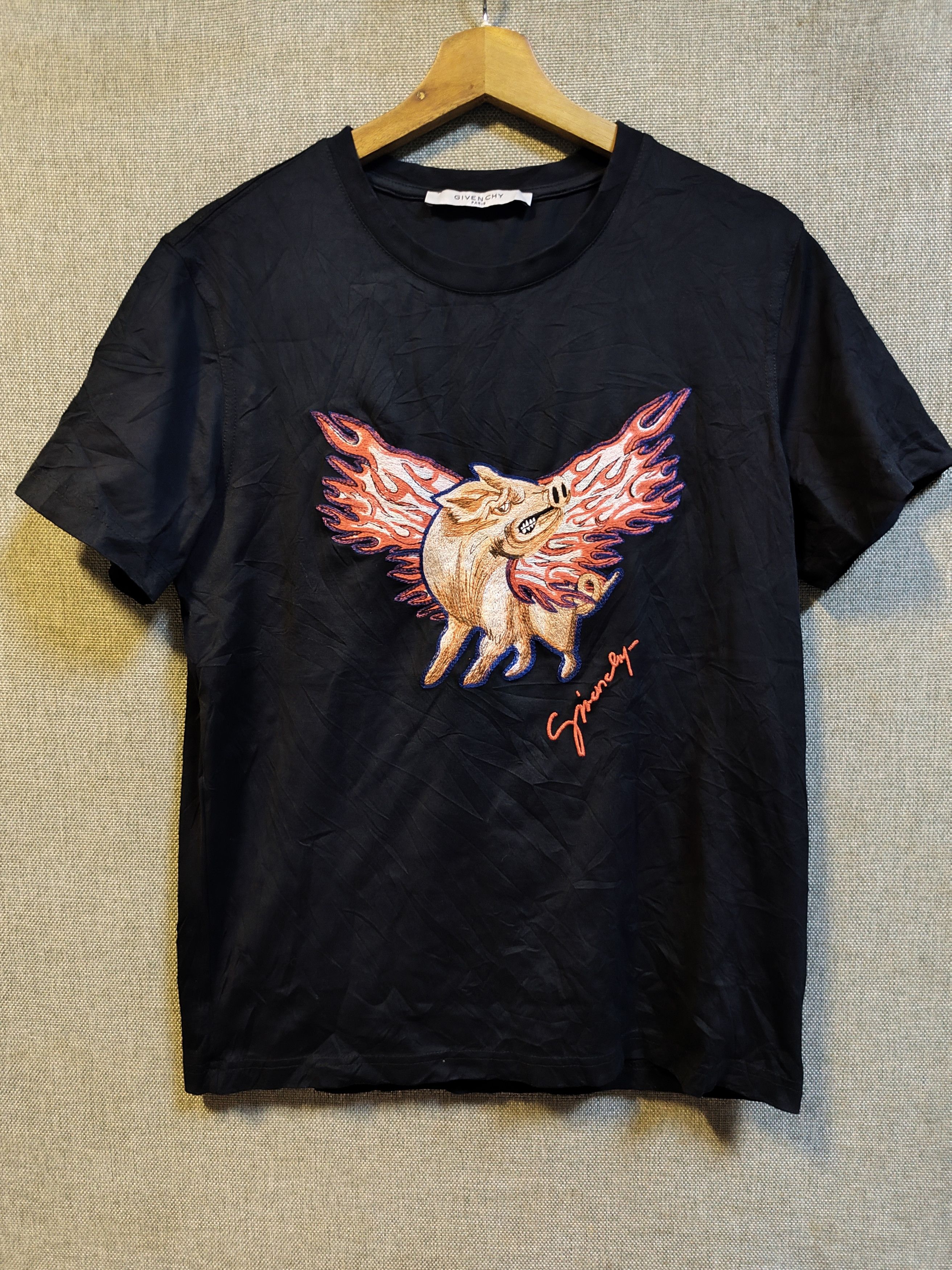 Givenchy Givenchy Limited Edition Pervert 17 Black Lace T-Shirt