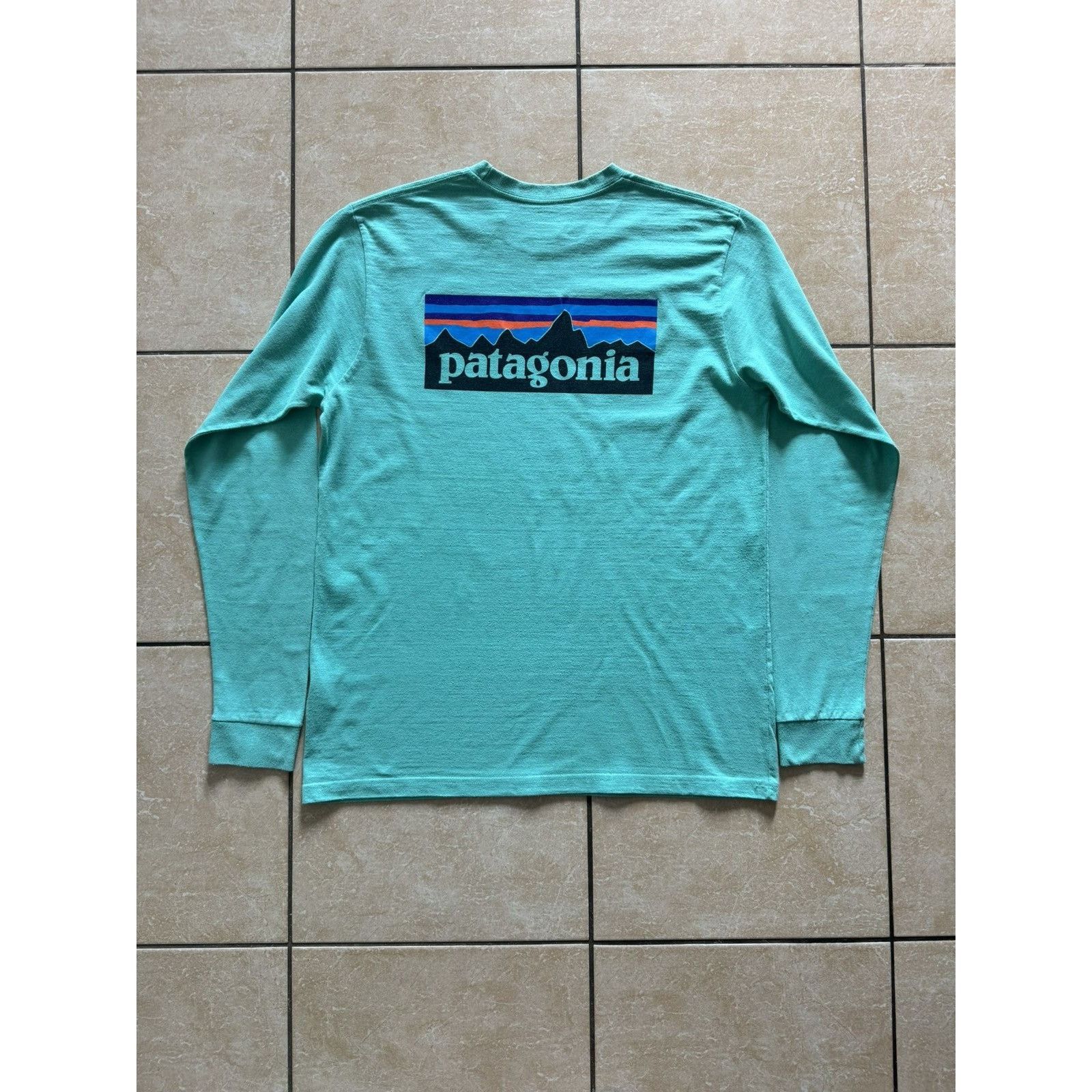 Patagonia Vintage Patagonia Big Logo longsleeve shirt Size US M / EU 48-50 / 2 - 1 Thumbnail