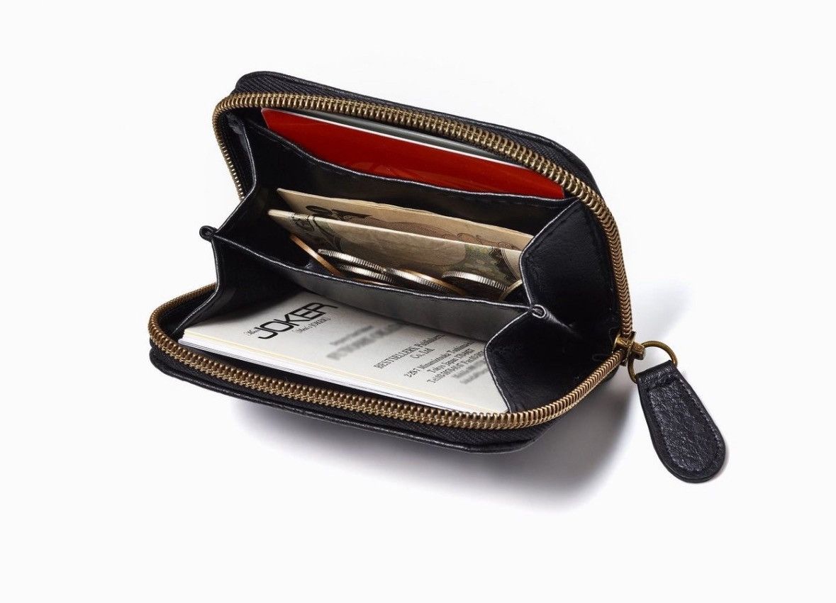Number (N)ine Leather Logo Embossed Number (N)ine Round Zip Wallet Strap Size ONE SIZE - 6 Thumbnail