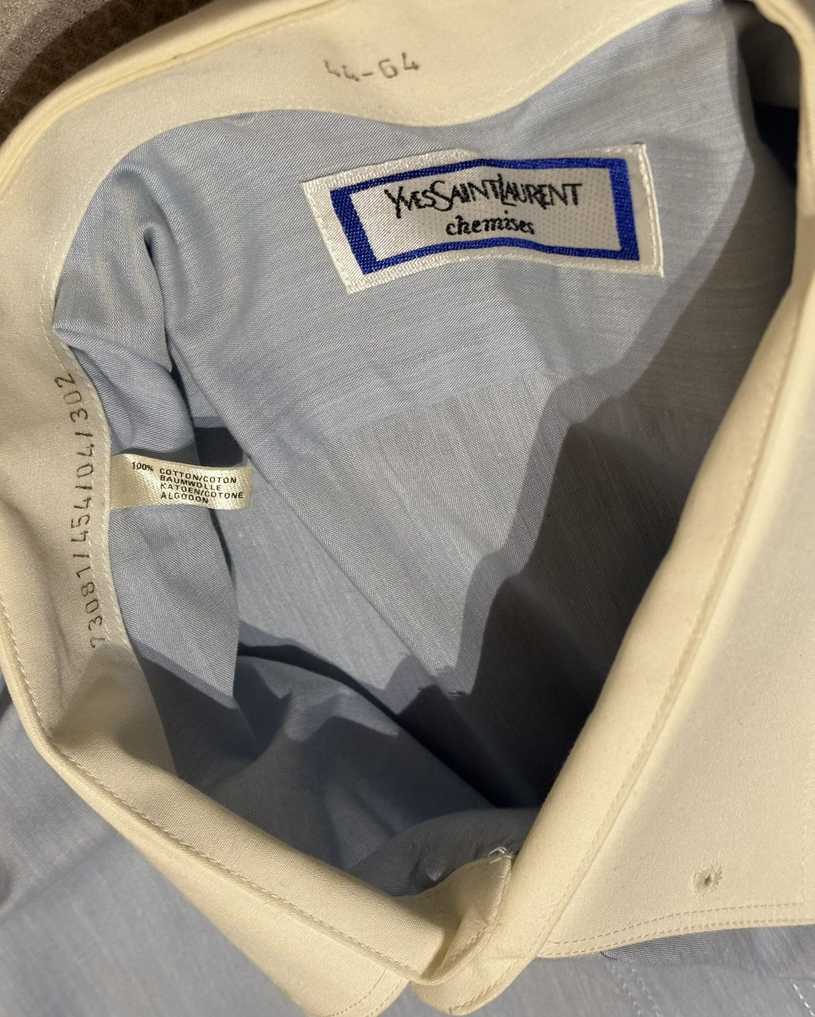 Yves Saint Laurent Yves Saint Laurent shirt size 44 Size US XXL / EU 58 / 5 - 17 Thumbnail