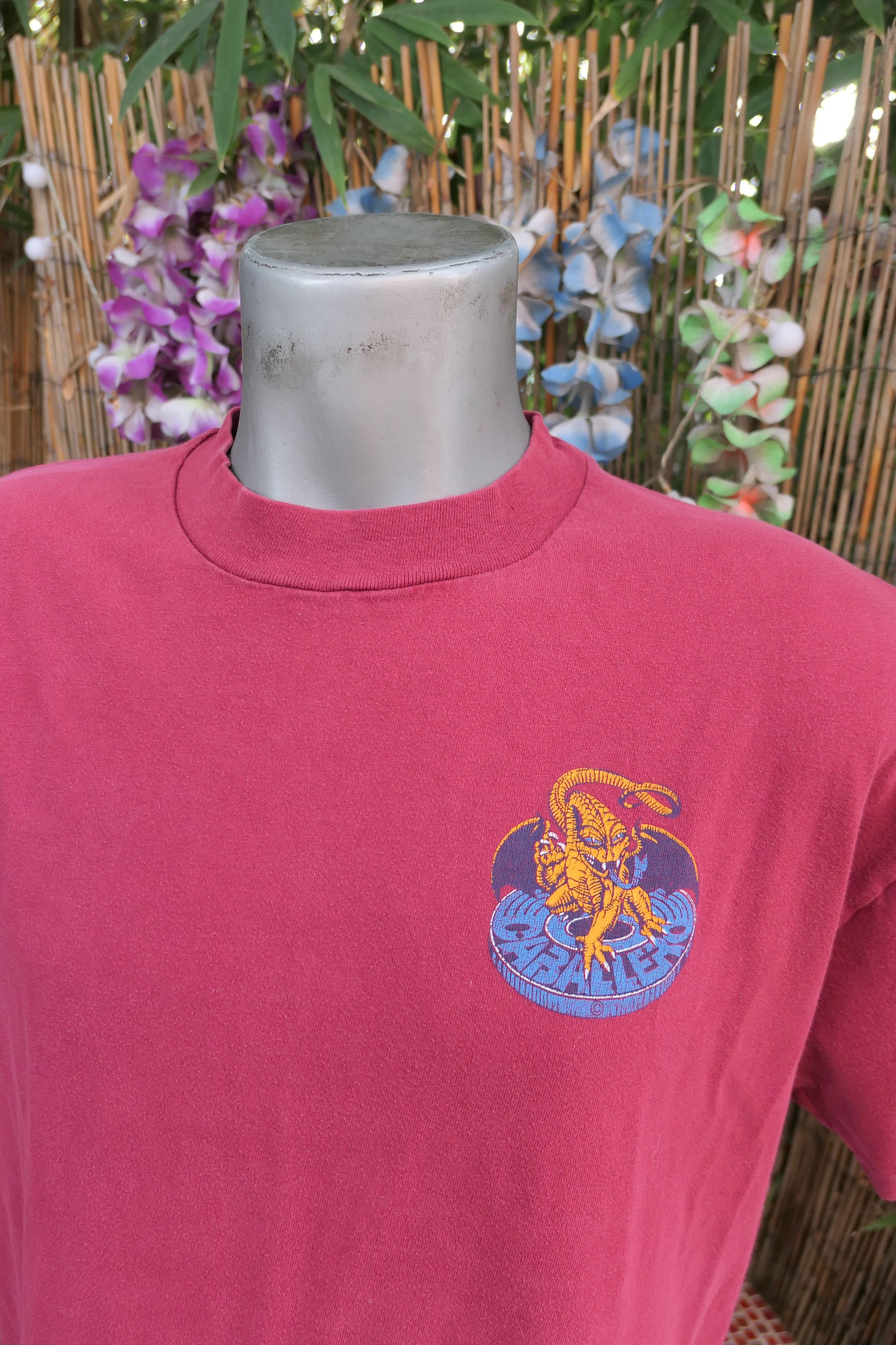 Vintage 80's Vintage 1980 Steve Caballero Powell Peralta T Shirt L Size US L / EU 52-54 / 3 - 3 Thumbnail