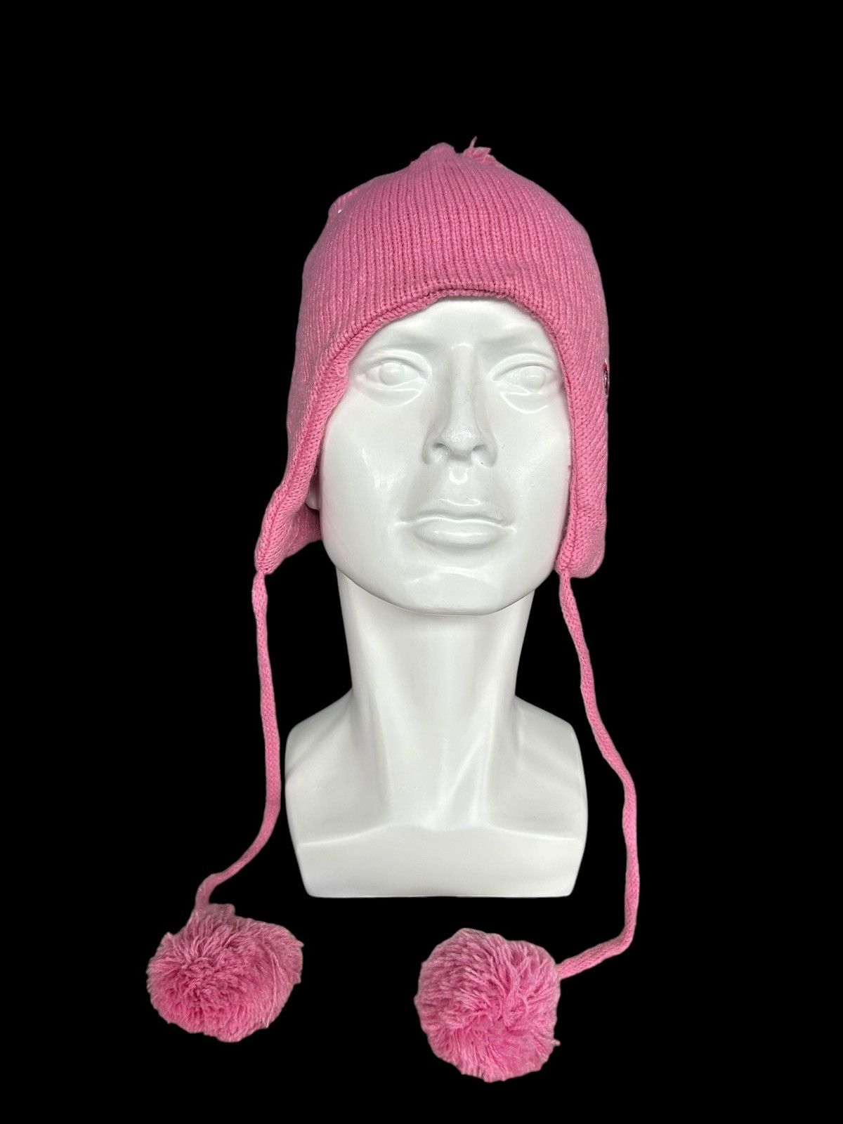 Japanese Brand × Kapital × Vintage ☠️ HELL CAT PUNKS JAPANESE BEANIE HATS 🎌☠️ Size ONE SIZE - 3 Thumbnail