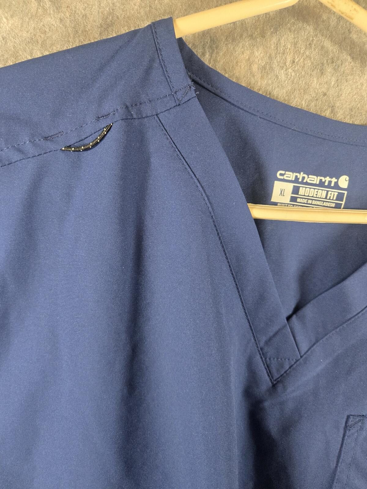 Carhartt NWT Carhartt Force Essentials Scrub Top XL Navy Blue Unisex Size US XL / EU 56 / 4 - 8 Thumbnail