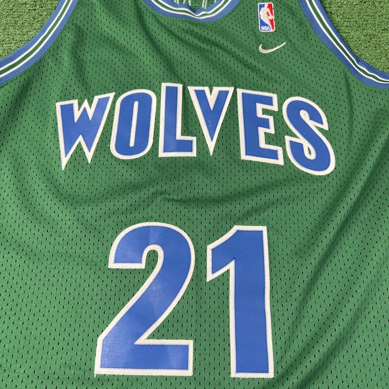 Nike Kevin Garnett Minnesota Timberwolves Jersey Throwback VTG newest Swingman SZ 2XL