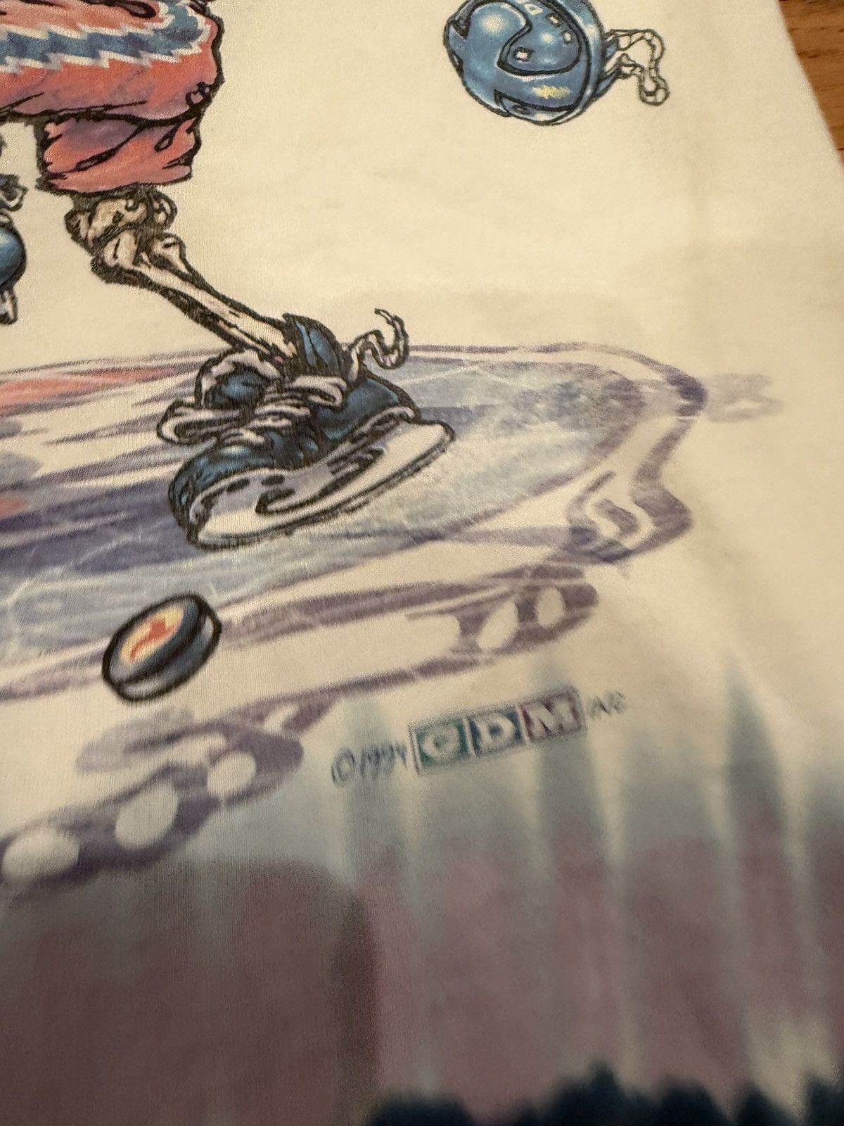 Vintage 1994 Vintage Grateful Dead Steal Your Faceoff Shirt Size US L / EU 52-54 / 3 - 7 Thumbnail