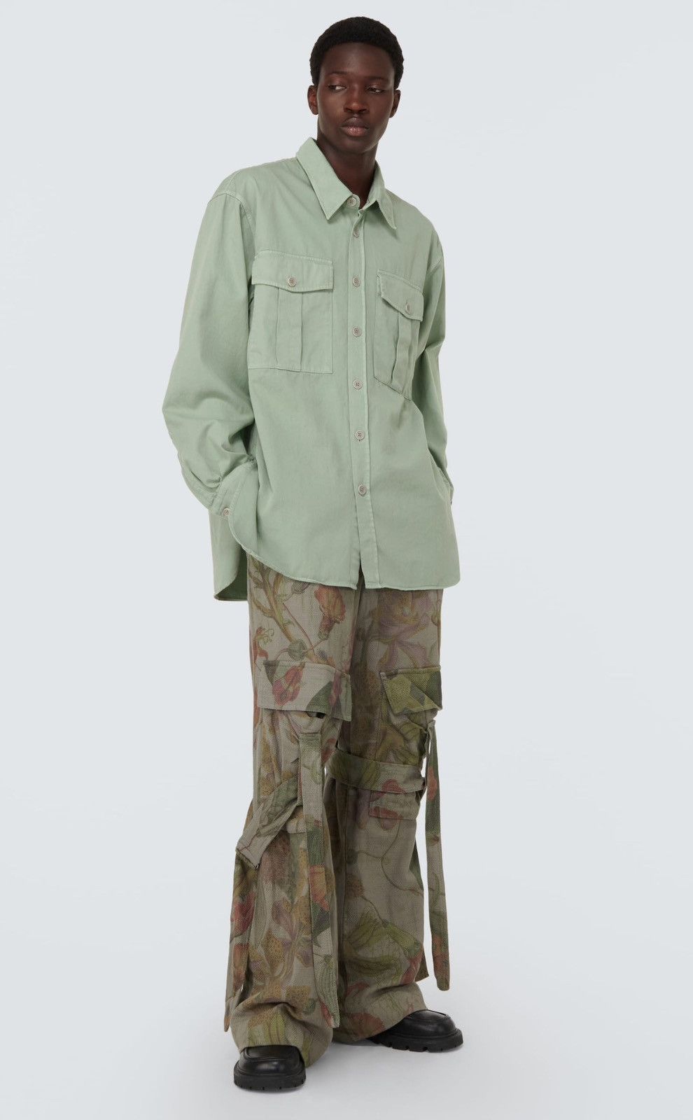 Dries Van Noten Dries Van Noten shirt Size US L / EU 52-54 / 3 - 10 Thumbnail
