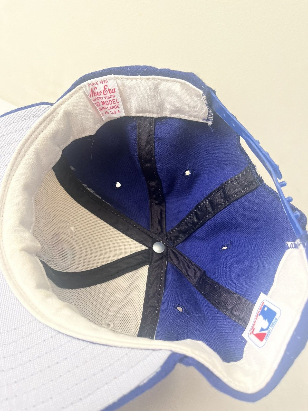 Vintage 80s Toronto Blue Jays New Era Snapback Hat Size ONE SIZE - 6 Thumbnail