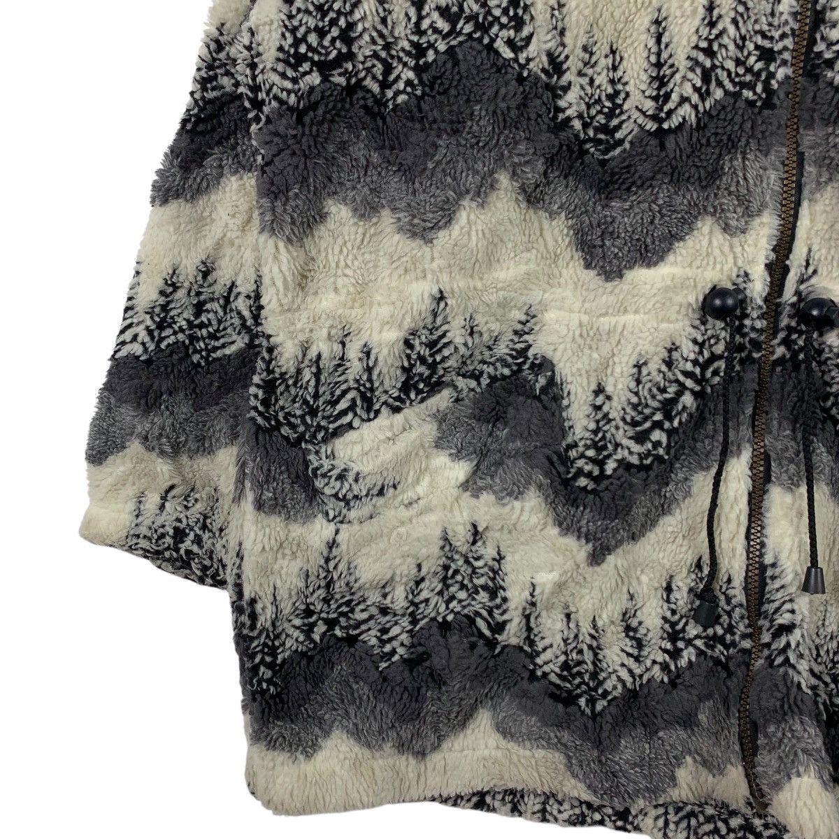 Vintage UNIVERSAL SHIRT CO. Canadian Brand Deep Pile Sherpa Jacket Size US S / EU 44-46 / 1 - 4 Thumbnail