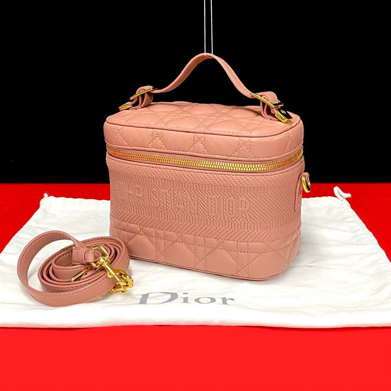 Dior Dior Shoulder Bag Pink Leather Size ONE SIZE - 1 Thumbnail