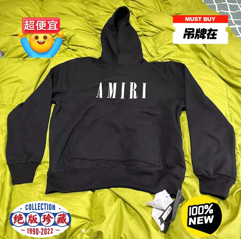 Amiri Amiri Classic Men's To-wear Series LOGO Printed Cotton Swea Size US M / EU 48-50 / 2 - 1 Thumbnail