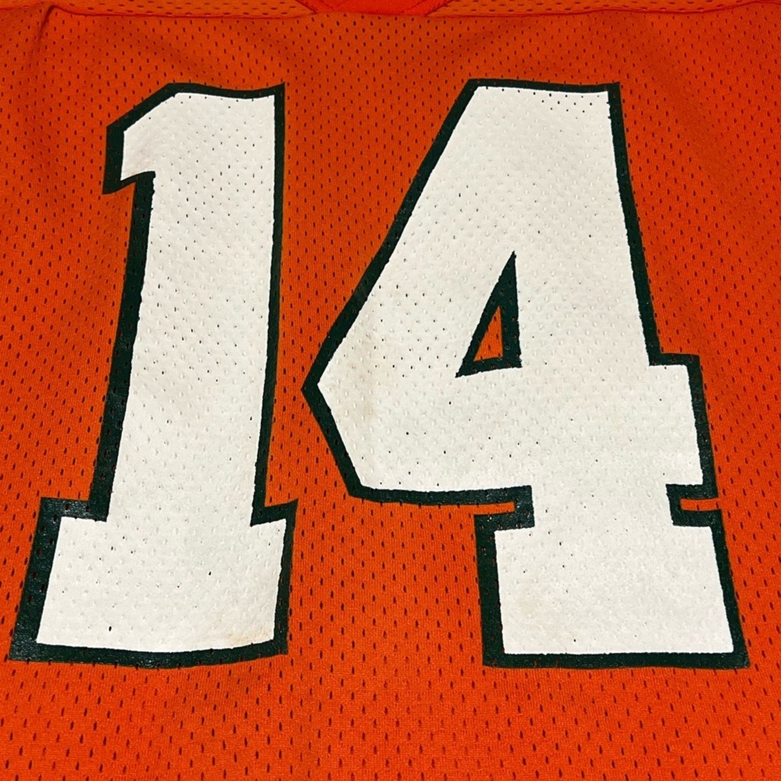 Vintage Vintage 80s Hurricanes Jersey Vinny Testaverde Authentic 1/1 Size US XL / EU 56 / 4 - 3 Thumbnail