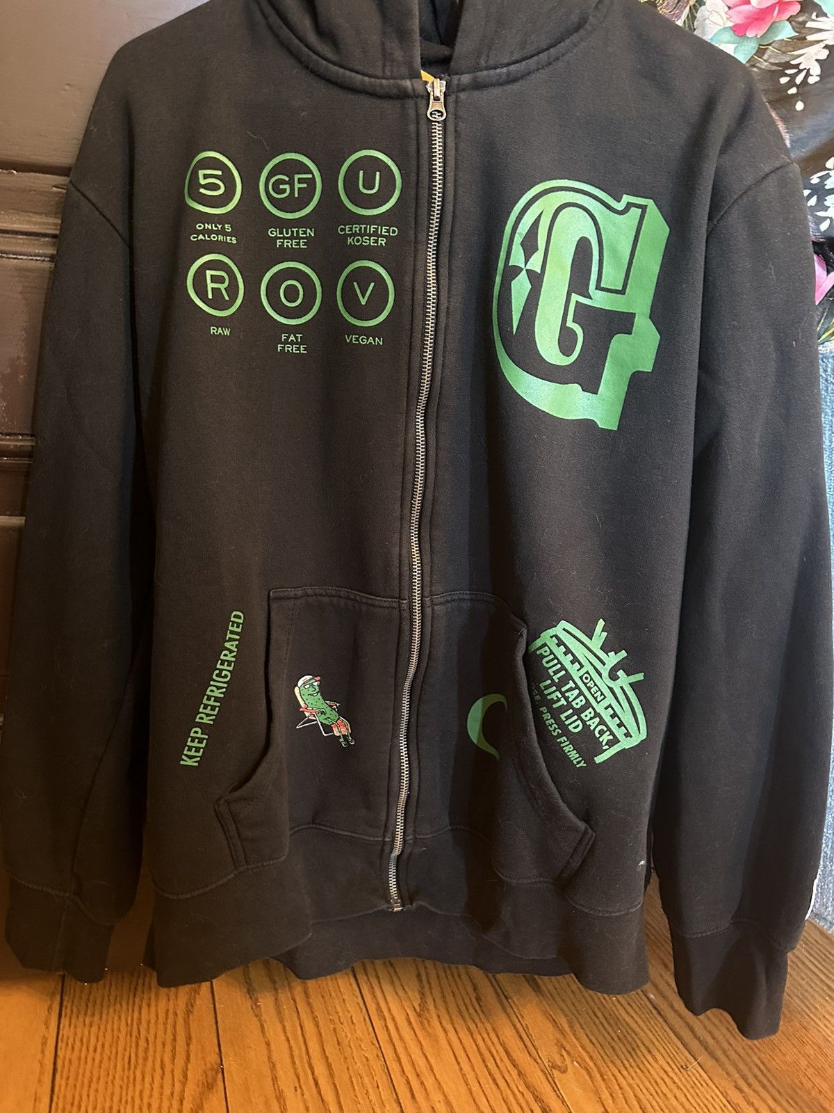 Carrots By Anwar Carrots by Anwar x Grillo's Pickles Full Zip Hoodie