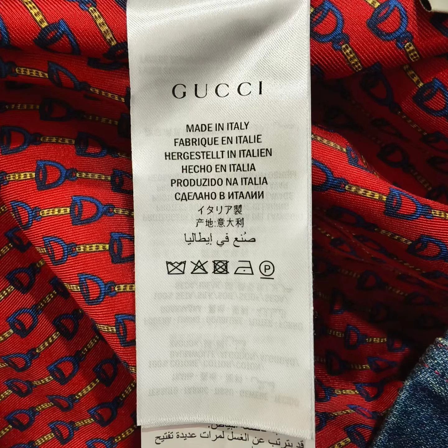 Gucci Gucci Blue 4-Pocket Crew Single-Breasted Denim Jacket IT42 Size M / US 6-8 / IT 42-44 - 5 Thumbnail