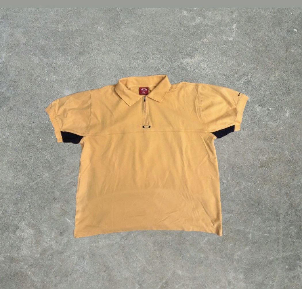 Oakley Oakley Quarter Zip Polo Early 2000s Size US XL / EU 56 / 4 - 1 Thumbnail
