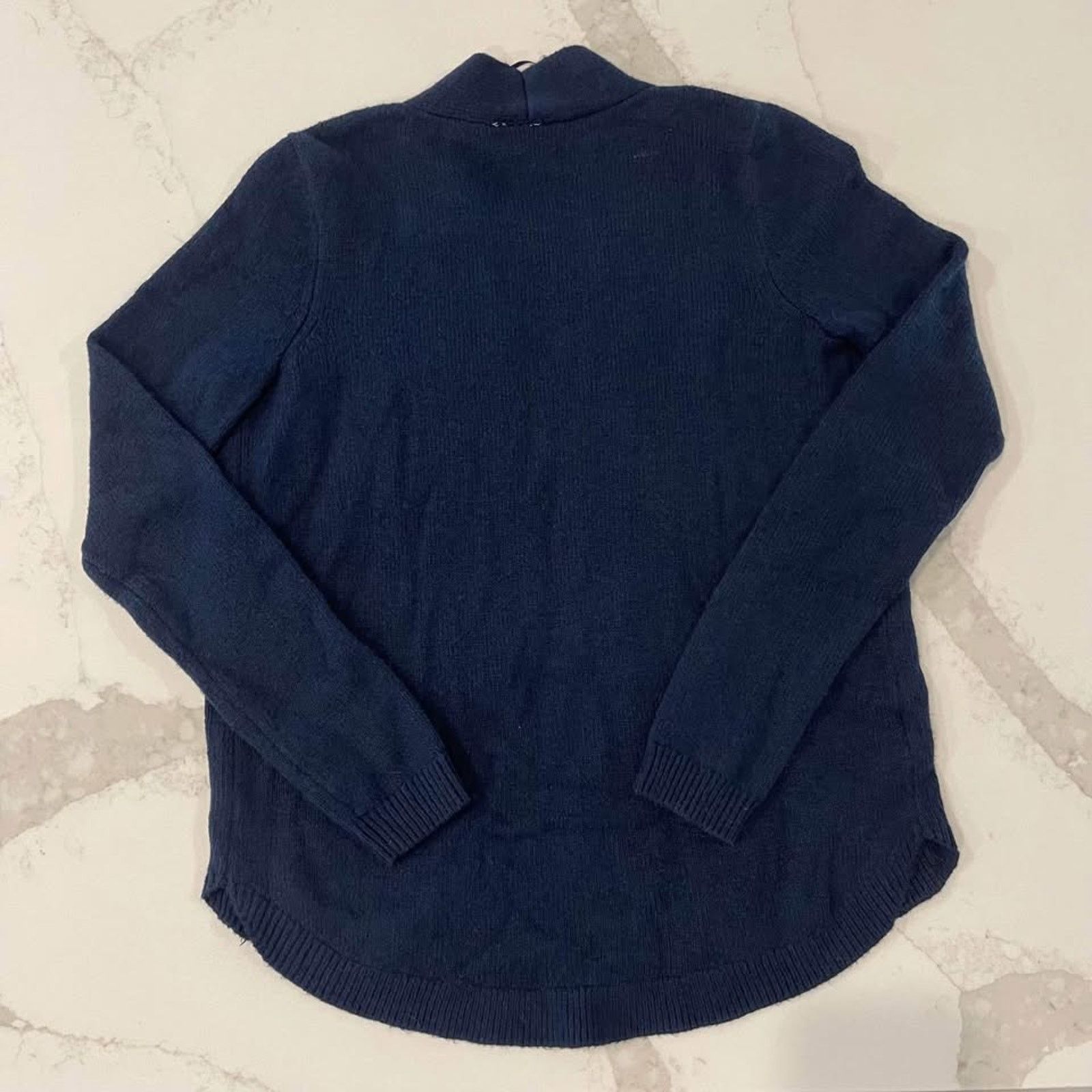 Loft Loft Outlet NWT Blue Open Front Cardigan Sweater Women's XS Size XS / US 0-2 / IT 36-38 - 5 Thumbnail