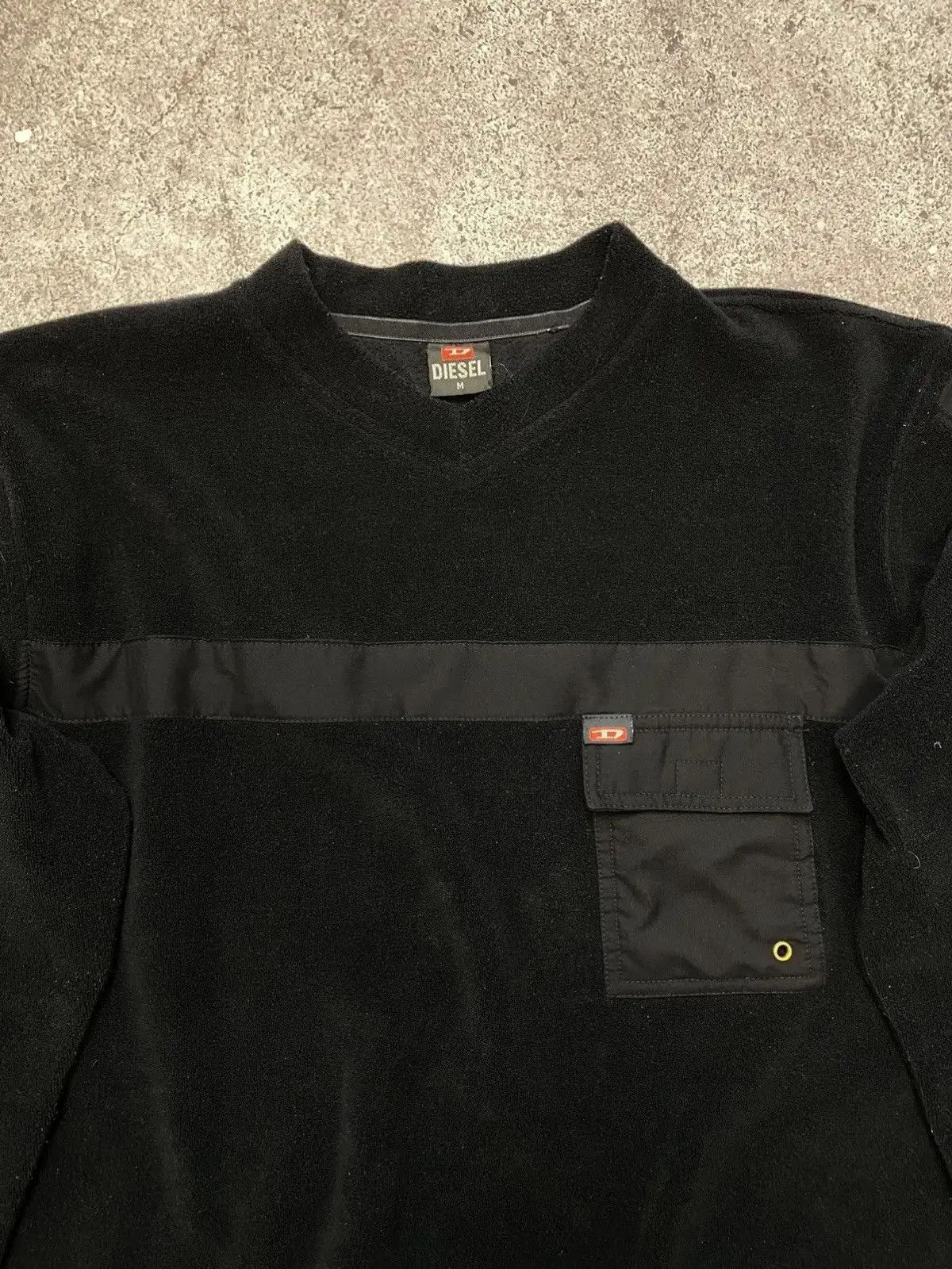 Diesel DIESEL VINTAGE LIGHT JACKET SWEATSHIRT FLEECE Size US M / EU 48-50 / 2 - 2 Thumbnail