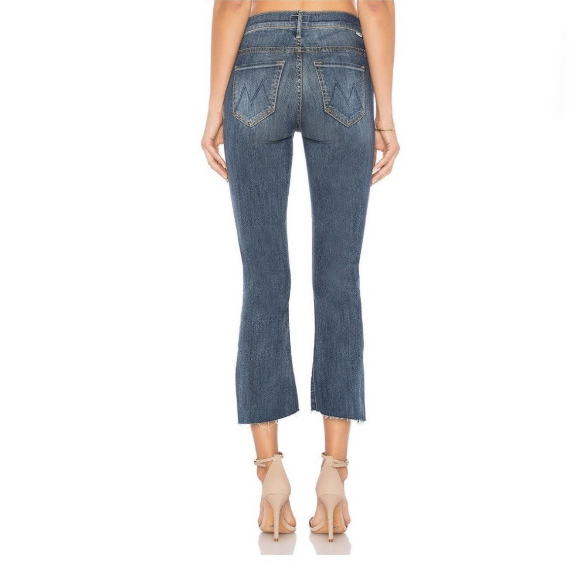 MOTHER MOTHER Insider Crop Step Fray in Not Rough Enough Size 27 Size 27" / US 4 / IT 40 - 9 Thumbnail