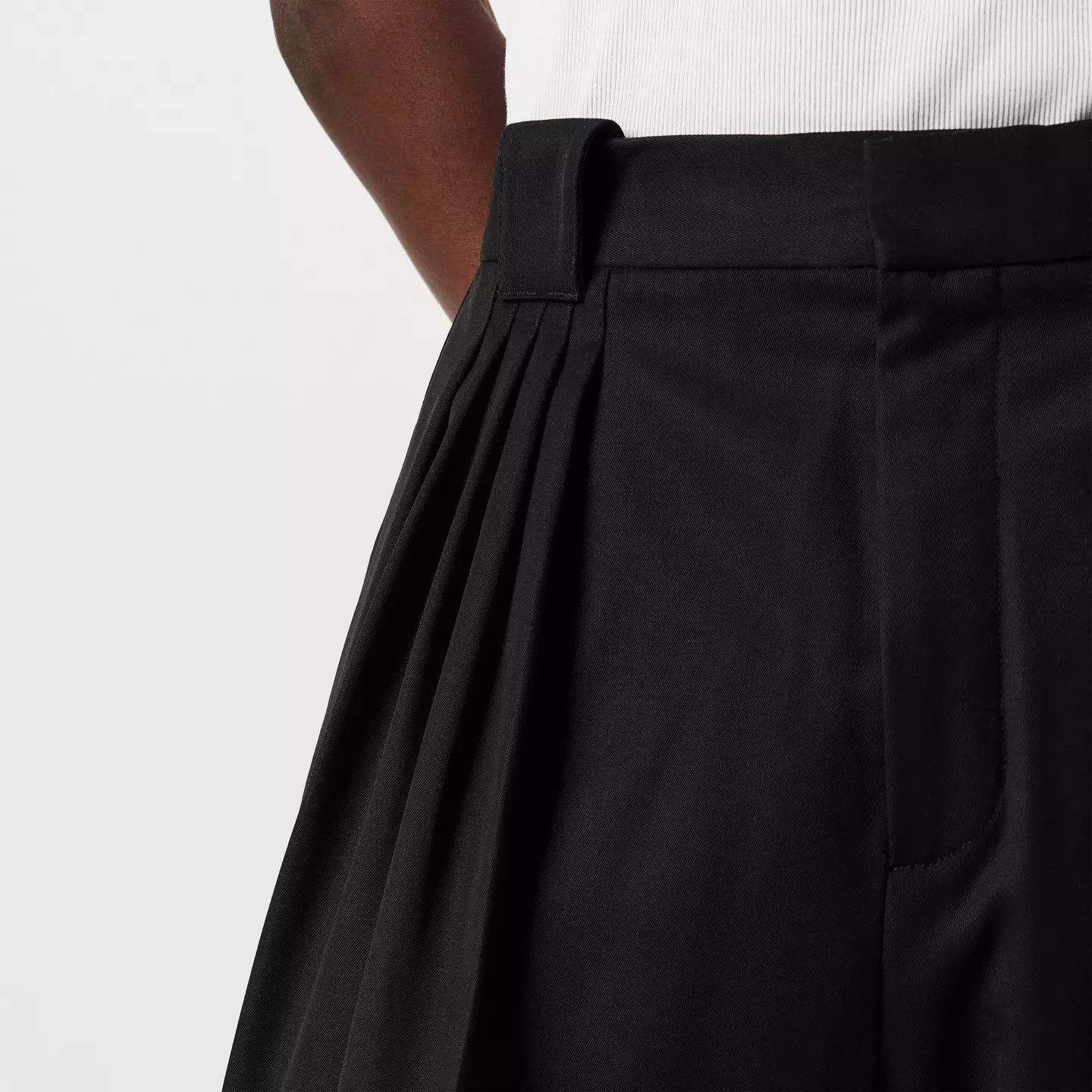 Casablanca o1g2r1mq0426 Pleated Trousers in Black Size US 32 / EU 48 - 5 Thumbnail