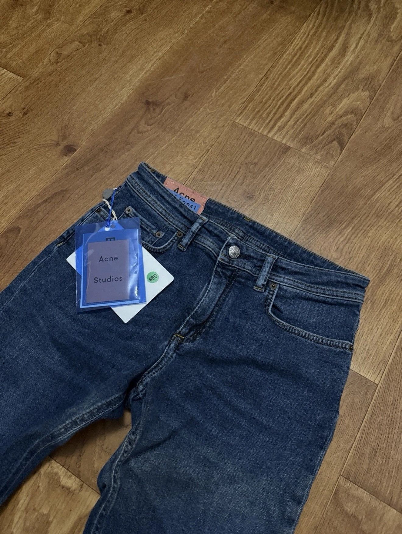 Acne Studios Acne Studios Bla Konst Jeans Brand New Denim Sz 27/32 Size 27" / US 4 / IT 40 - 2 Thumbnail