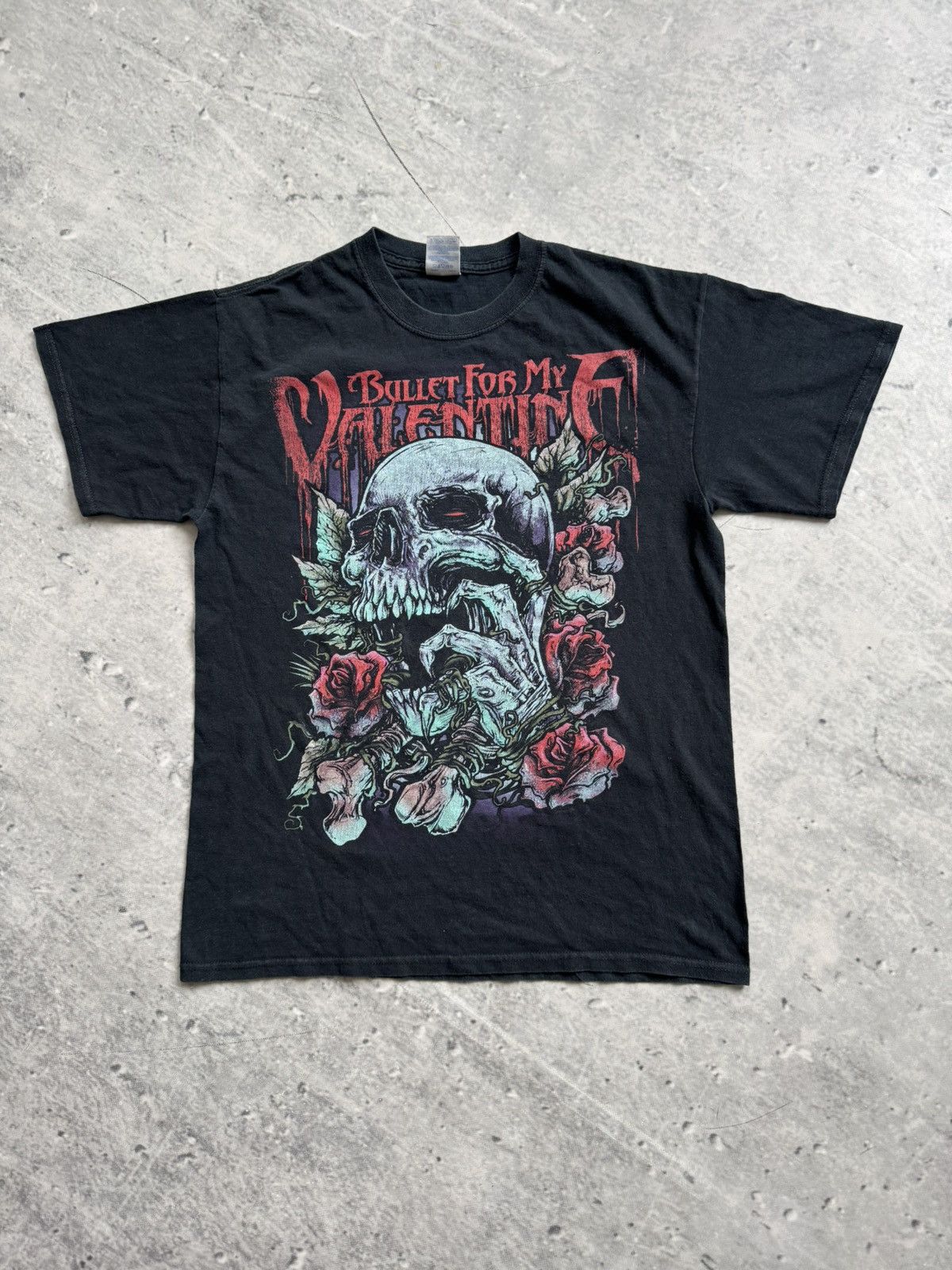Vintage Bullet for my Valentine big logo tee merch Gildan Size US M / EU 48-50 / 2 - 1 Thumbnail