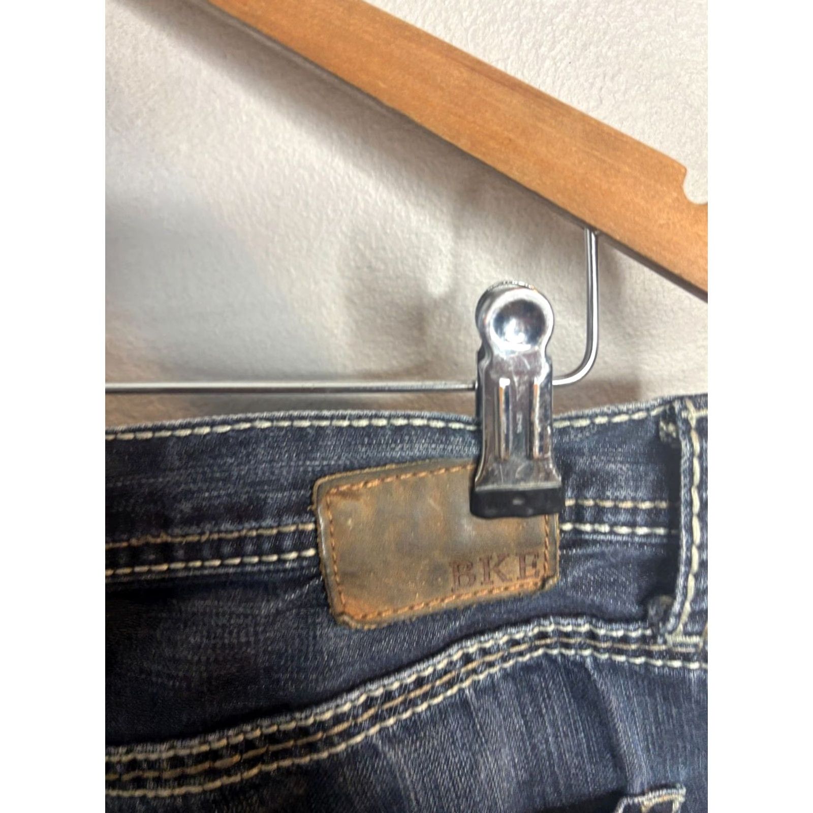 Vintage Buckle BKE Tyler Jeans Straight Relaxed 31 Blue Denim Men's Size 31 5206 Size US 31 - 3 Thumbnail