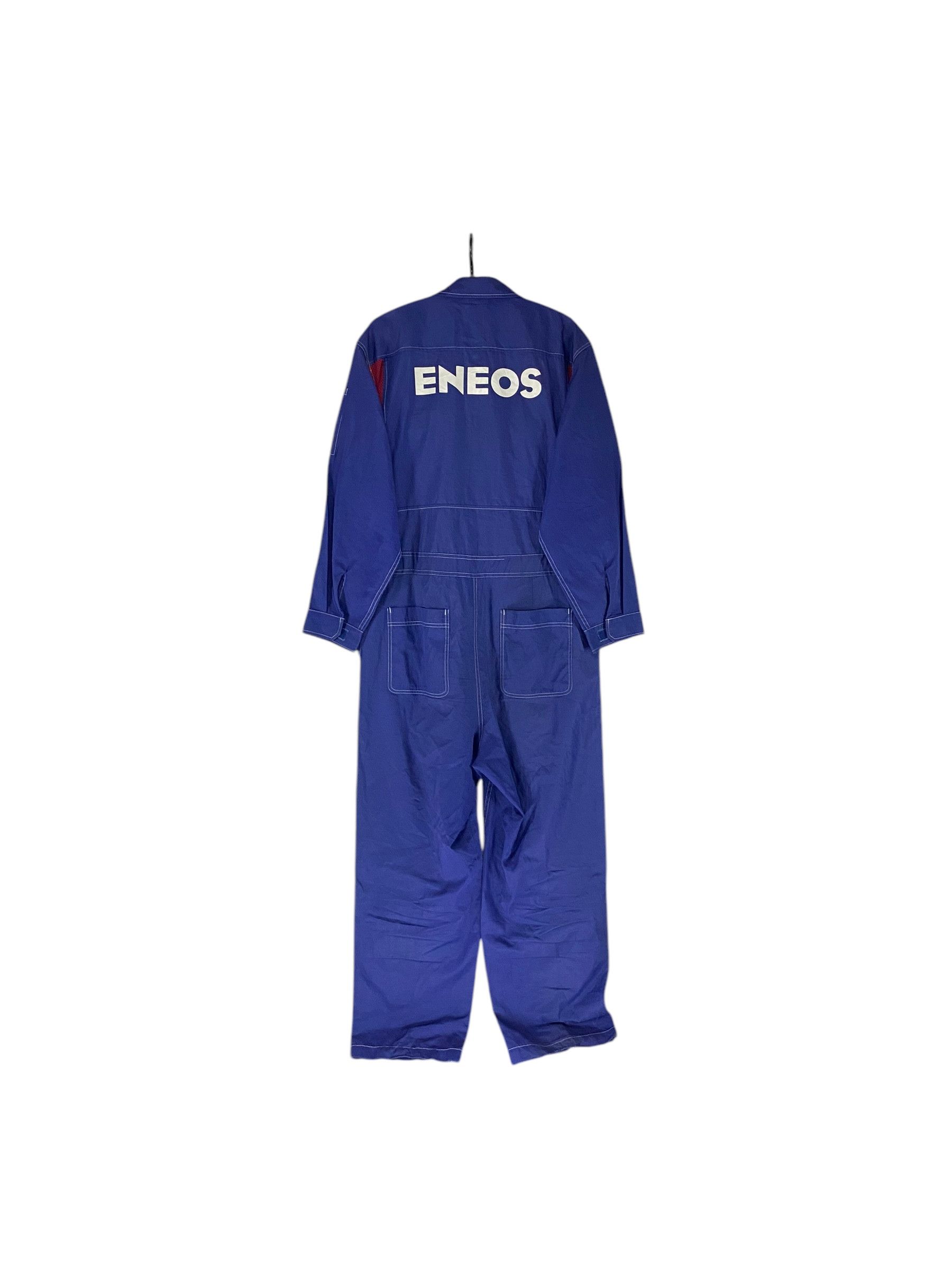 Japanese Brand 2000s Eneos JDM factory coverall initial-d works coverall Size US 39 - 2 Thumbnail