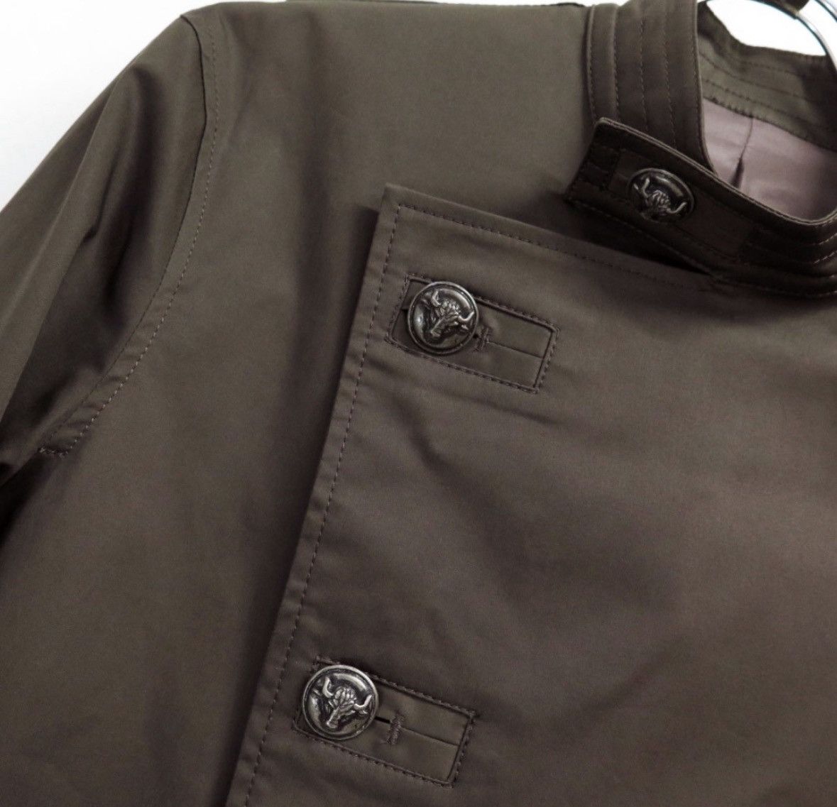 Jean Paul Gaultier Jean Paul GAULTIER BULL HEAD BUTTON BLOUSON Size US M / EU 48-50 / 2 - 4 Thumbnail