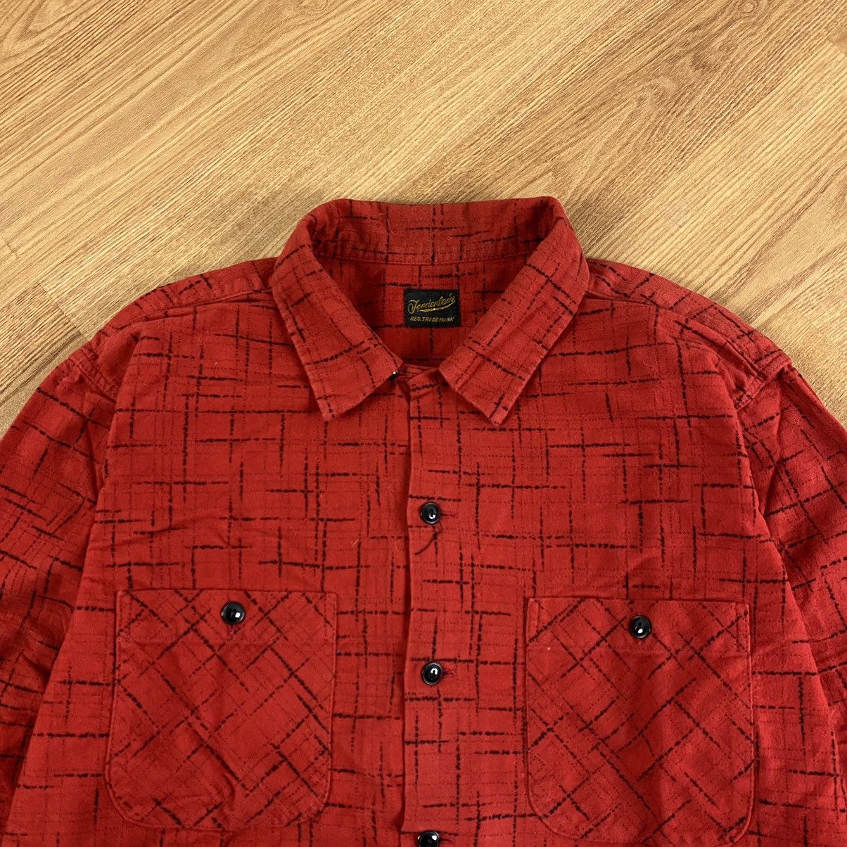 Japanese Brand × Tenderloin × Vintage Tenderloin Longsleeve Button Ups Shirt Size US XS / EU 42 / 0 - 2 Thumbnail