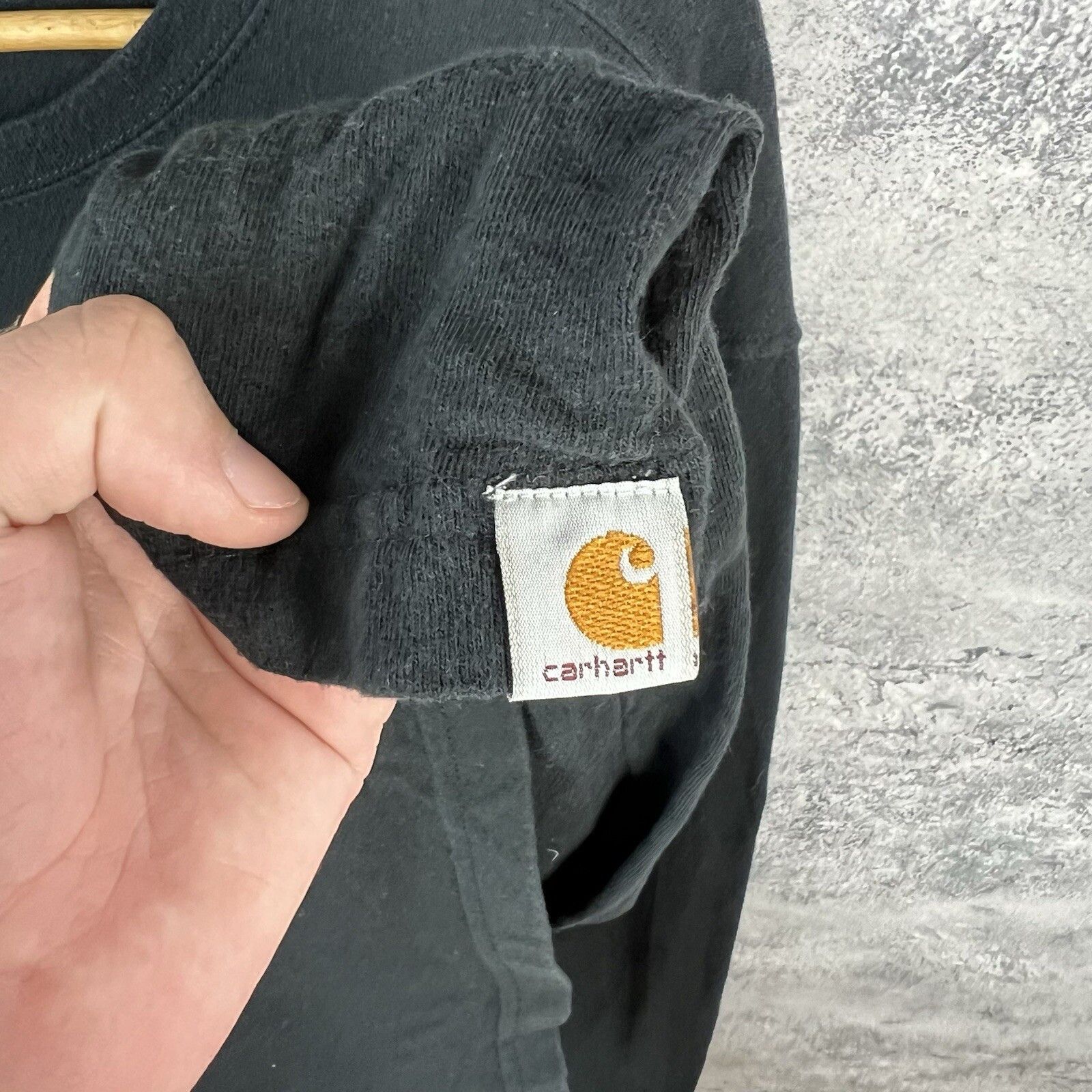 Carhartt Carhartt Longsleeve Men's Size L Black Cotton Size US L / EU 52-54 / 3 - 3 Thumbnail