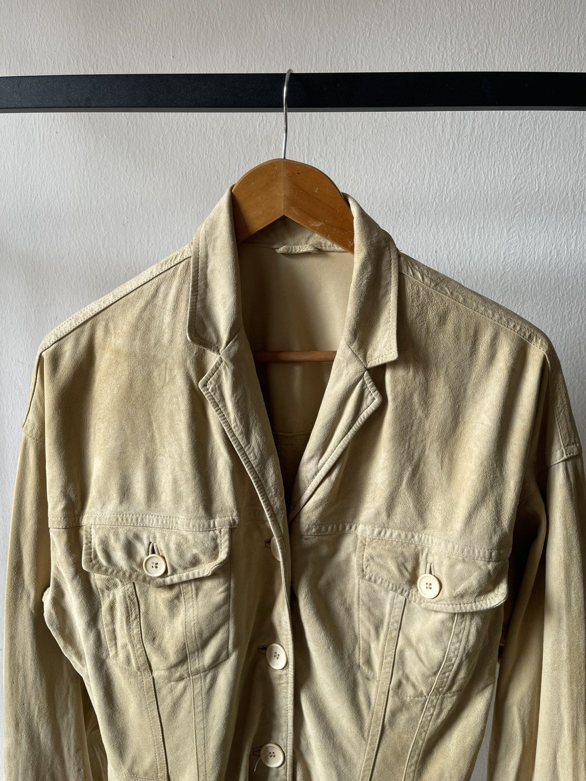 Jil Sander Vintage Jil Sander Raf Simons Era Suede Leather Jacket Size US M / EU 48-50 / 2 - 4 Thumbnail
