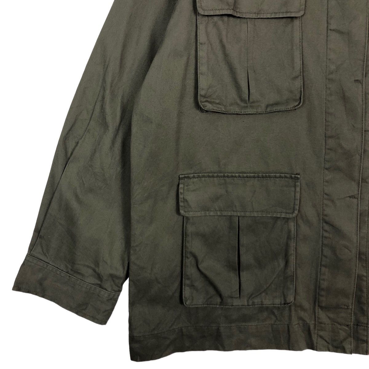 Japanese Brand 🔥Vtg Chore Jacket Military GU Japan Issey Miyake Size US XL / EU 56 / 4 - 3 Thumbnail