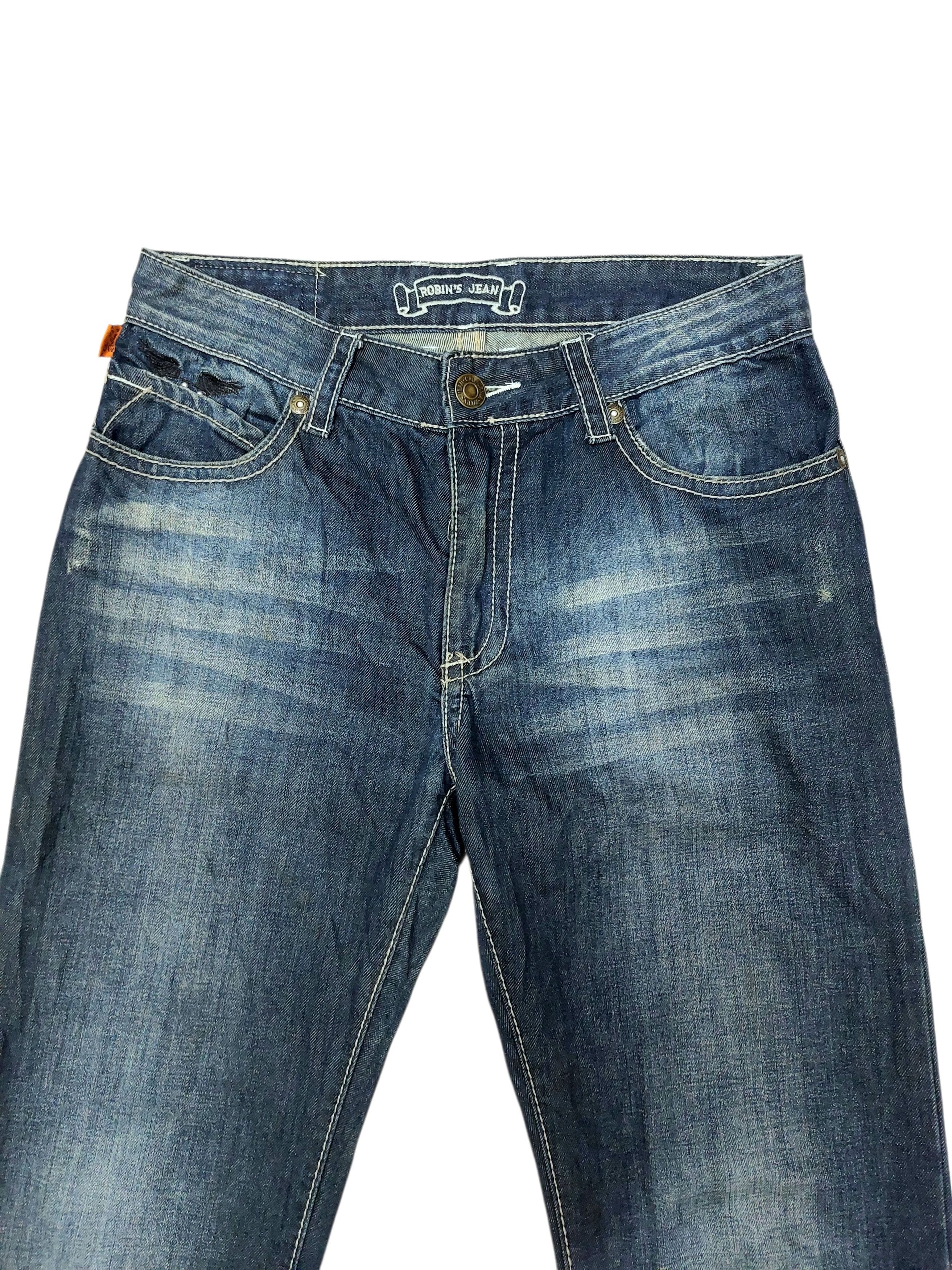 Robins Jeans Robins Jeans Studded Style Vintage Denim Size US 34 / EU 50 - 4 Thumbnail