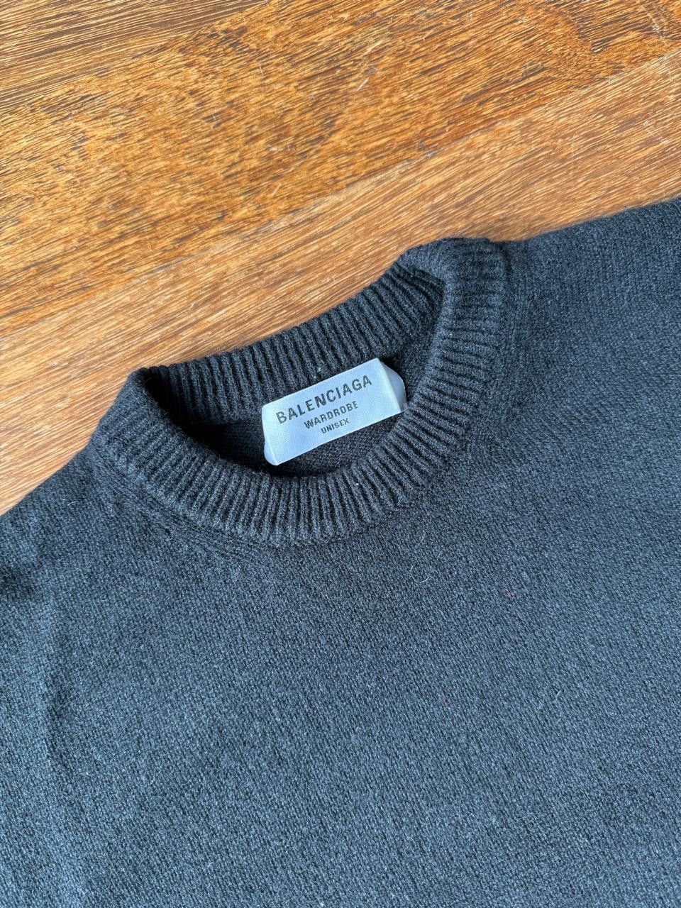 Balenciaga Balenciaga 100% Cashmere Sweater Black *Size S* Size US M / EU 48-50 / 2 - 3 Thumbnail