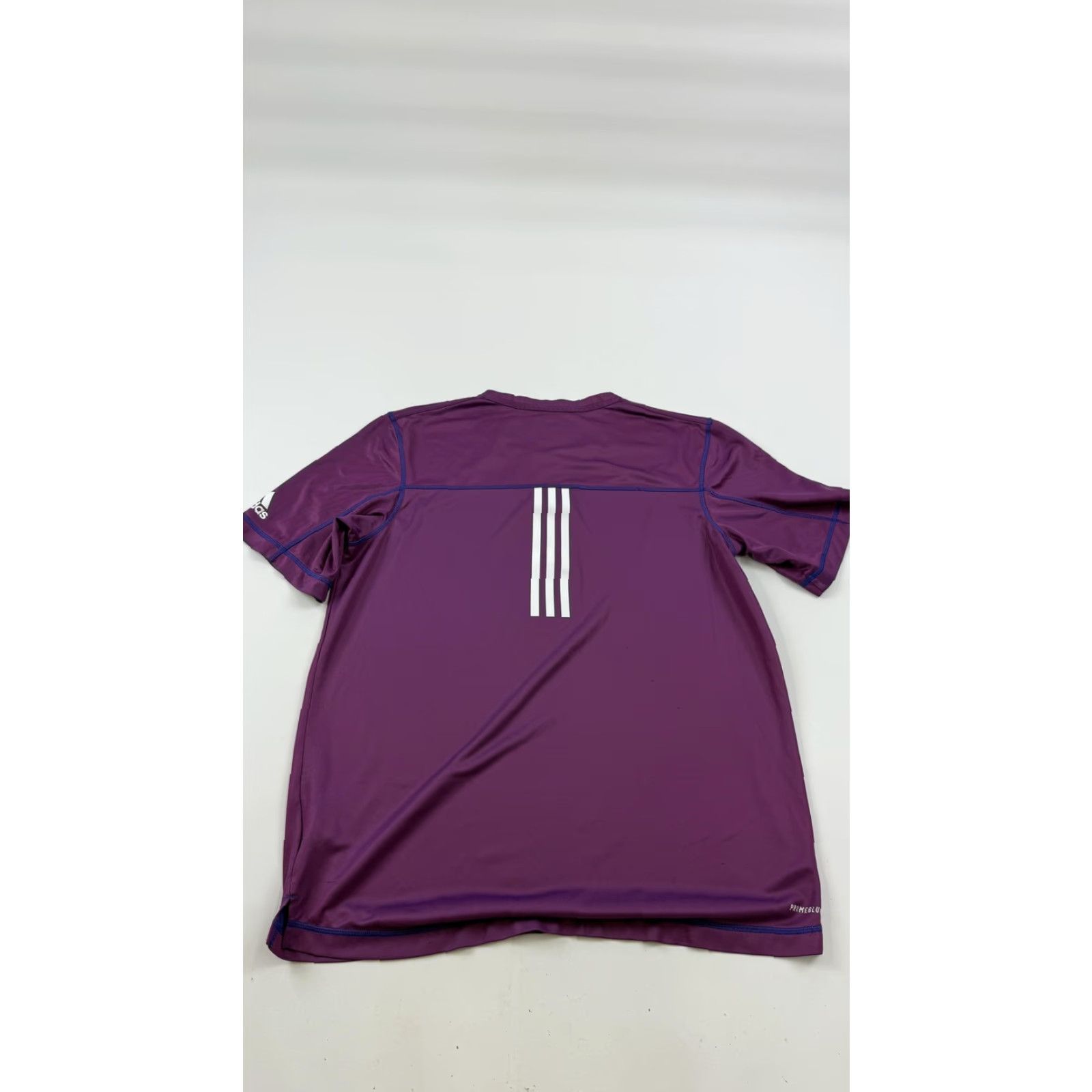 Adidas Adidas Shirt Mens Large Purple Primeblue Aeroready Athletic Running Tee Size US L / EU 52-54 / 3 - 7 Thumbnail