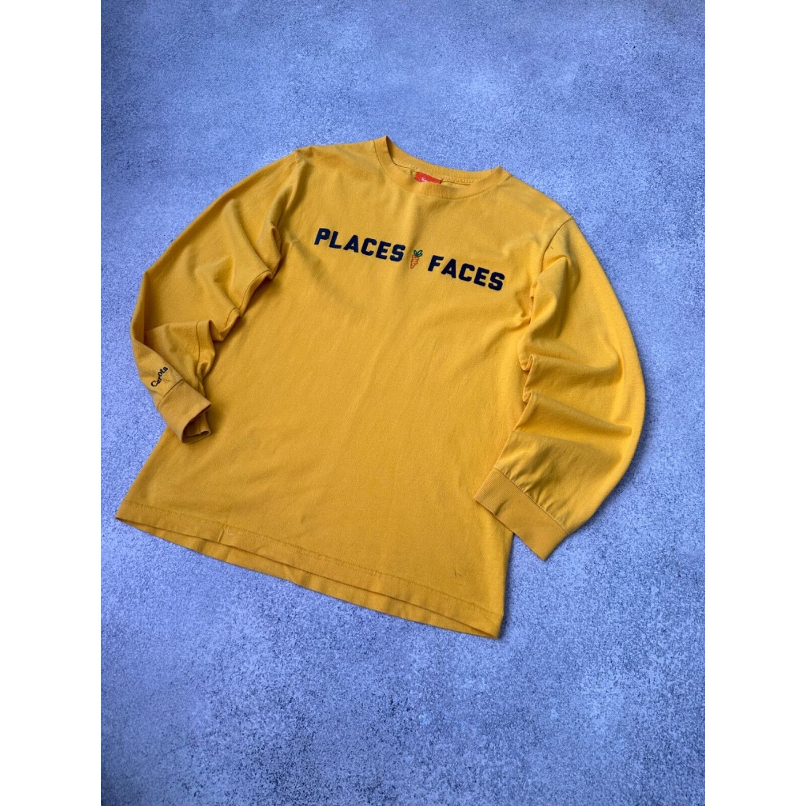 Places + Faces Places + Faces Carrot Orange Big Logo Long Sleeve Size US S / EU 44-46 / 1 - 4 Thumbnail